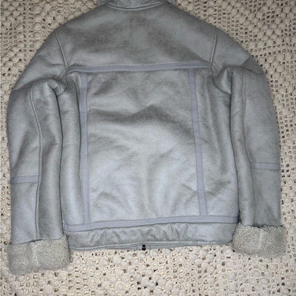 ASOS Women's Cream Shearling Jacket - Picture 11 of 13